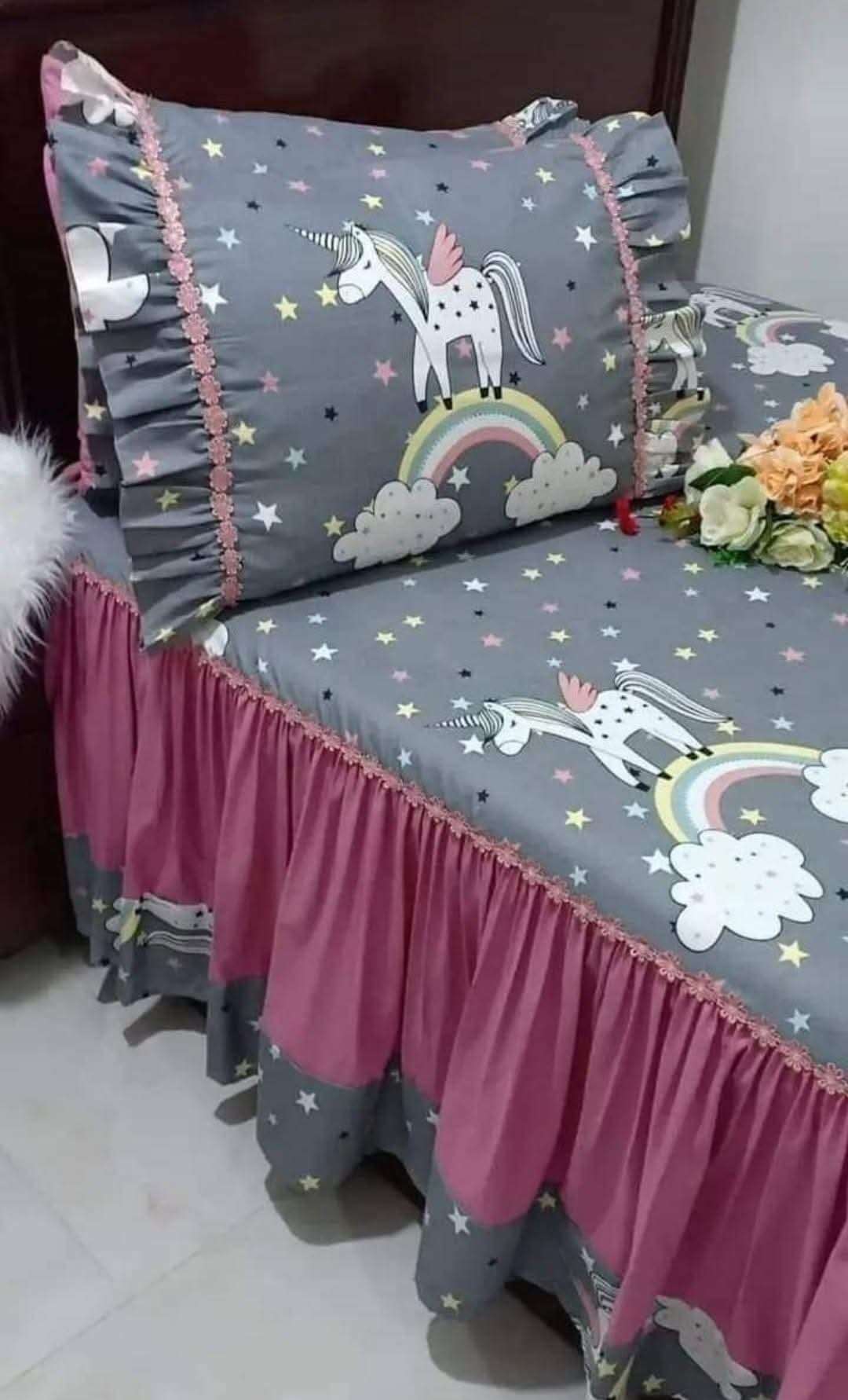 ملايه كرانيش اطفال ست قطع3d