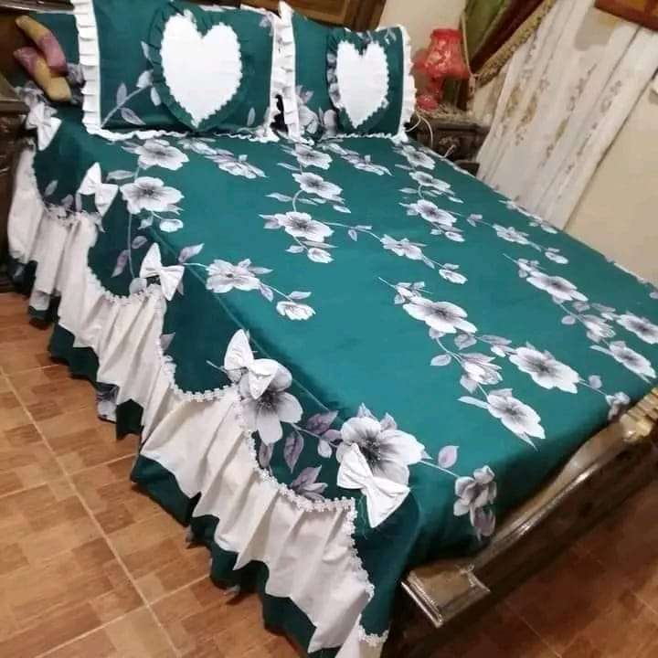 طقم ملايه كرانيش اربع قطع 3d
