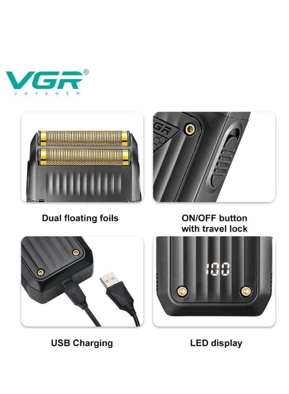 ماكينة الحلاقة VGR V-363 للتنعيم