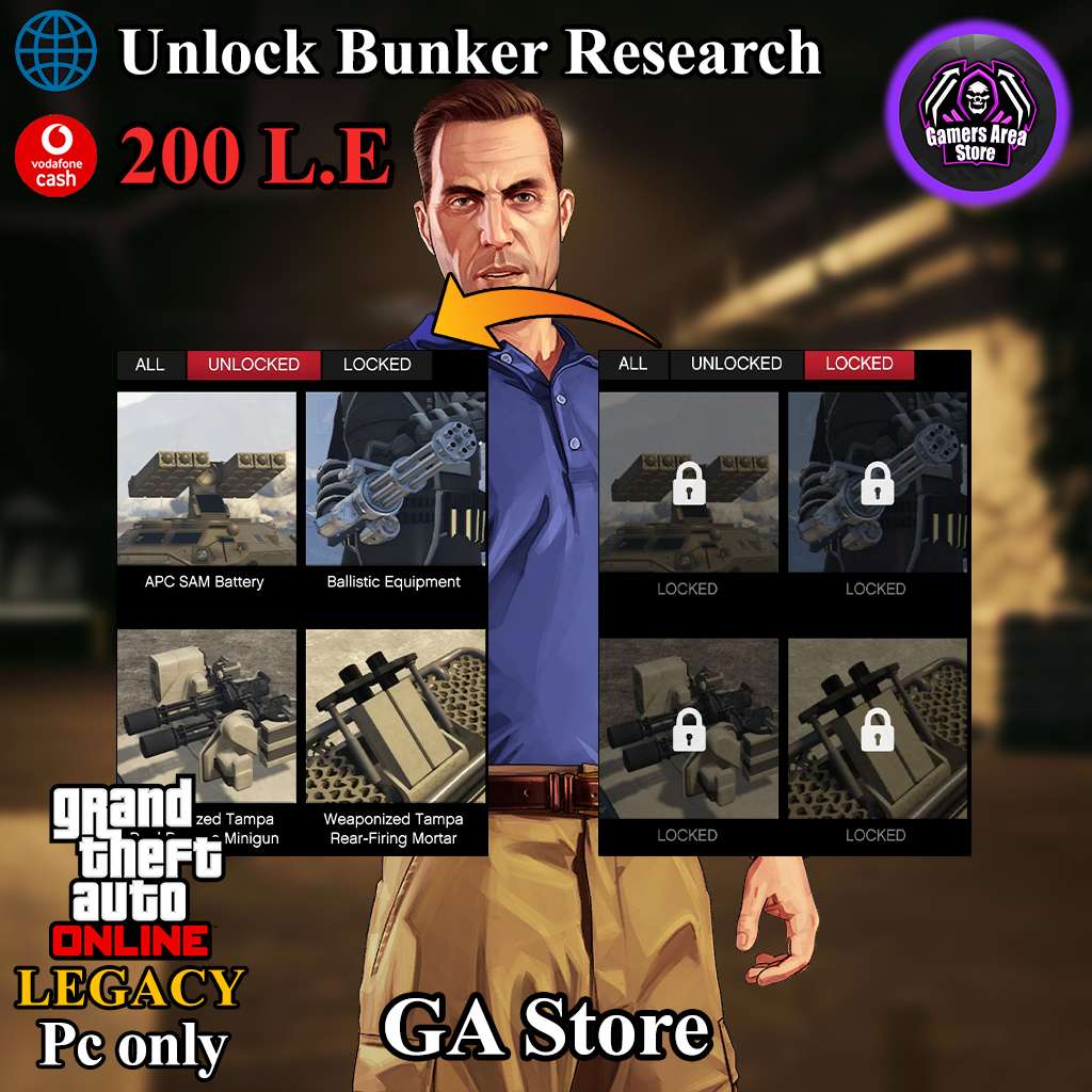 GTA Online: Unlock Bunker Research