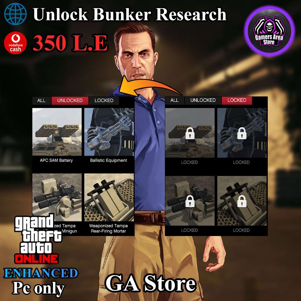 GTA Online: Unlock Bunker Research