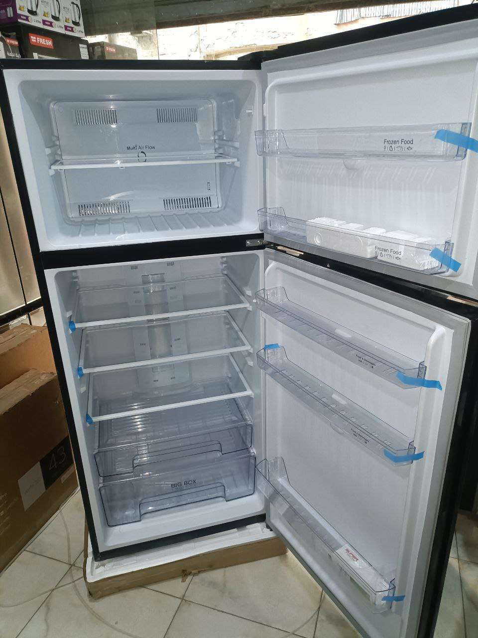 تلاجه يونيون اير موديل سوبر تيك رسمه دهبي نوفروست بخار
