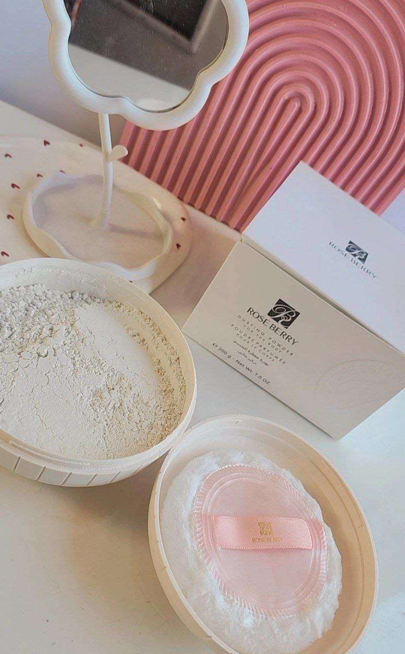 Rose berry body powder 200 gm | سيزما