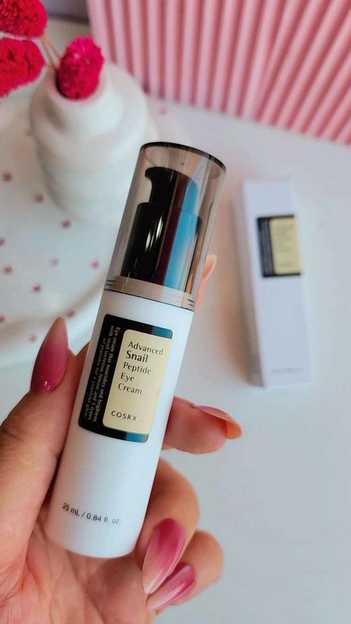 advanced snail peptide eye cream cosrx