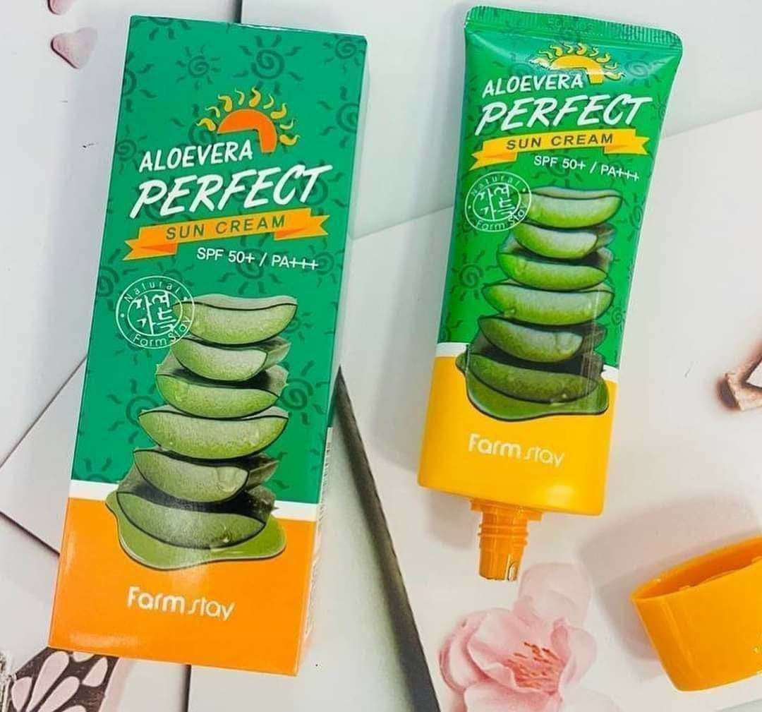 Farm stay Alovera perfect suncream