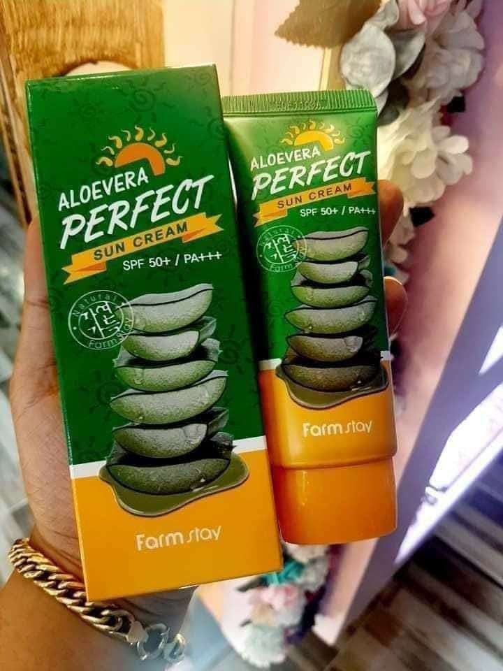 Farm stay Alovera perfect suncream