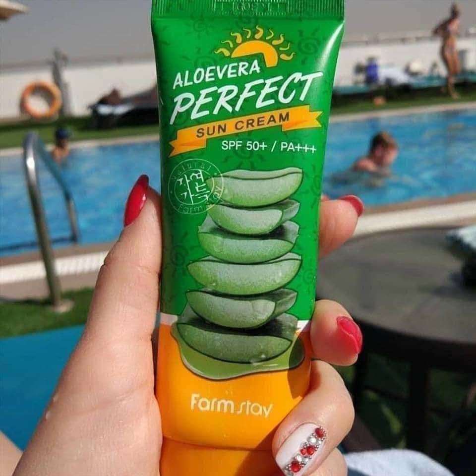Farm stay Alovera perfect suncream