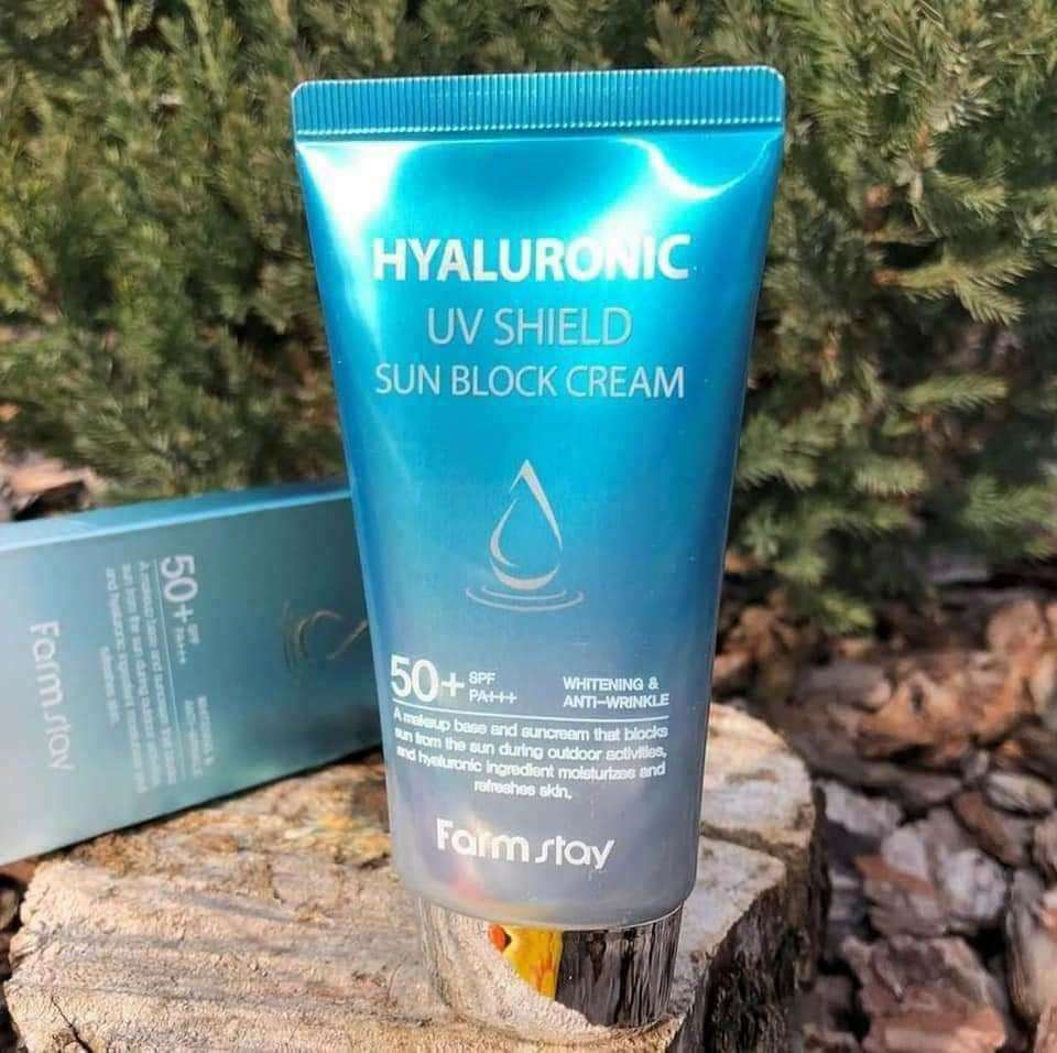 Farm stay Hyaluronic UV shield sun block cream