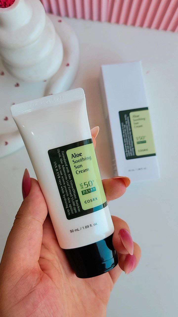 COSRX Aloe Soothing Sun Cream SPF+50