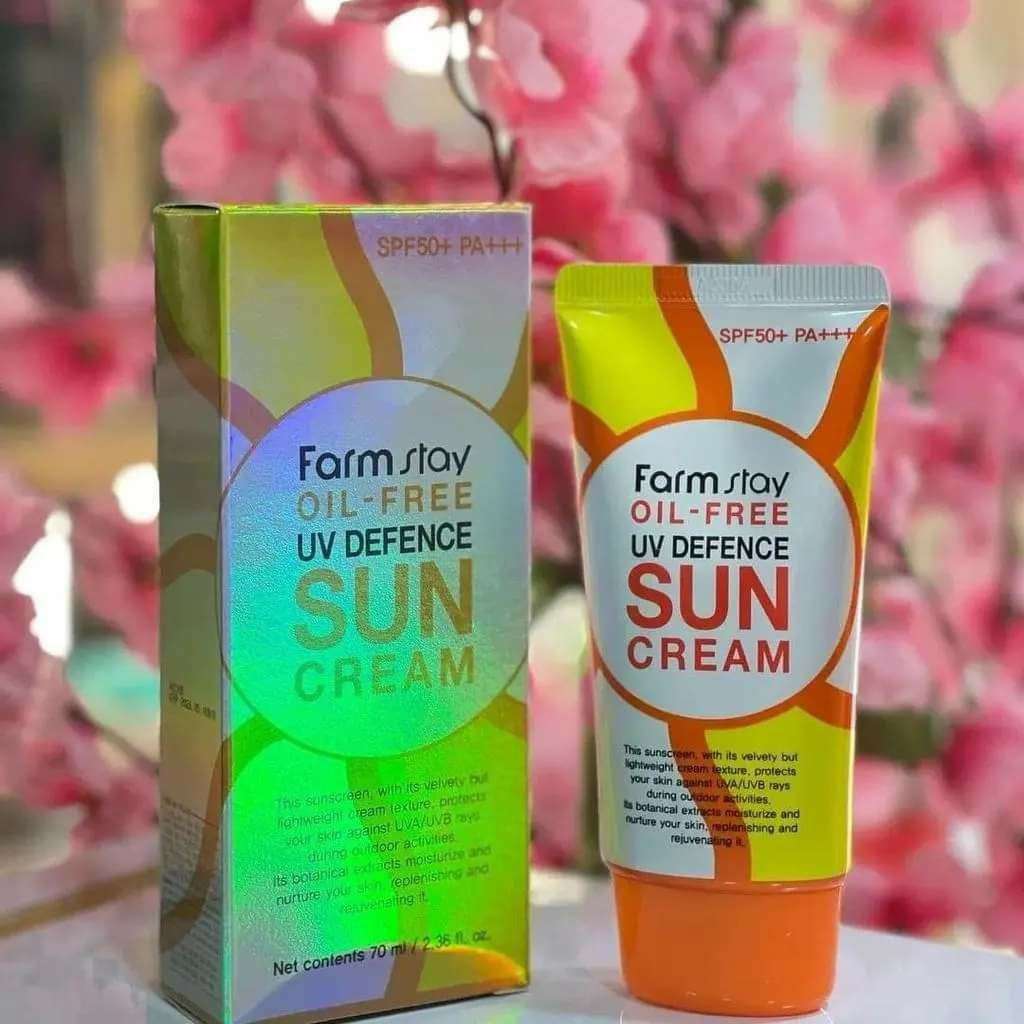 FARM STAY OIL-FREE UV Defence Sun Cream