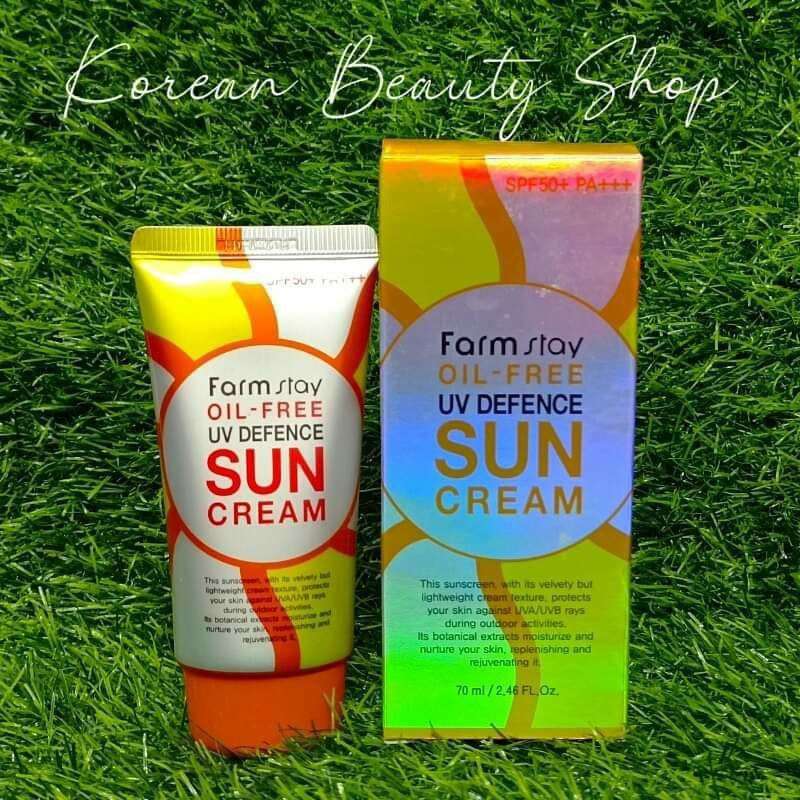 FARM STAY OIL-FREE UV Defence Sun Cream
