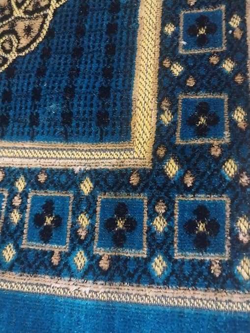 سجادة صلاة فاخرة بتصميم محفور - طراز إسلامي أنيق-B0FSKRQZ9N