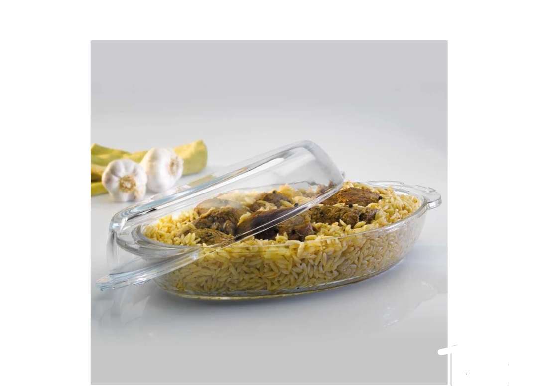 طقم صواني حرارى بركام تركى2 فى 1