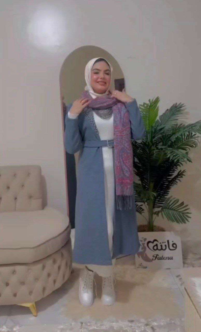 بالطو طويل اخر شياكه