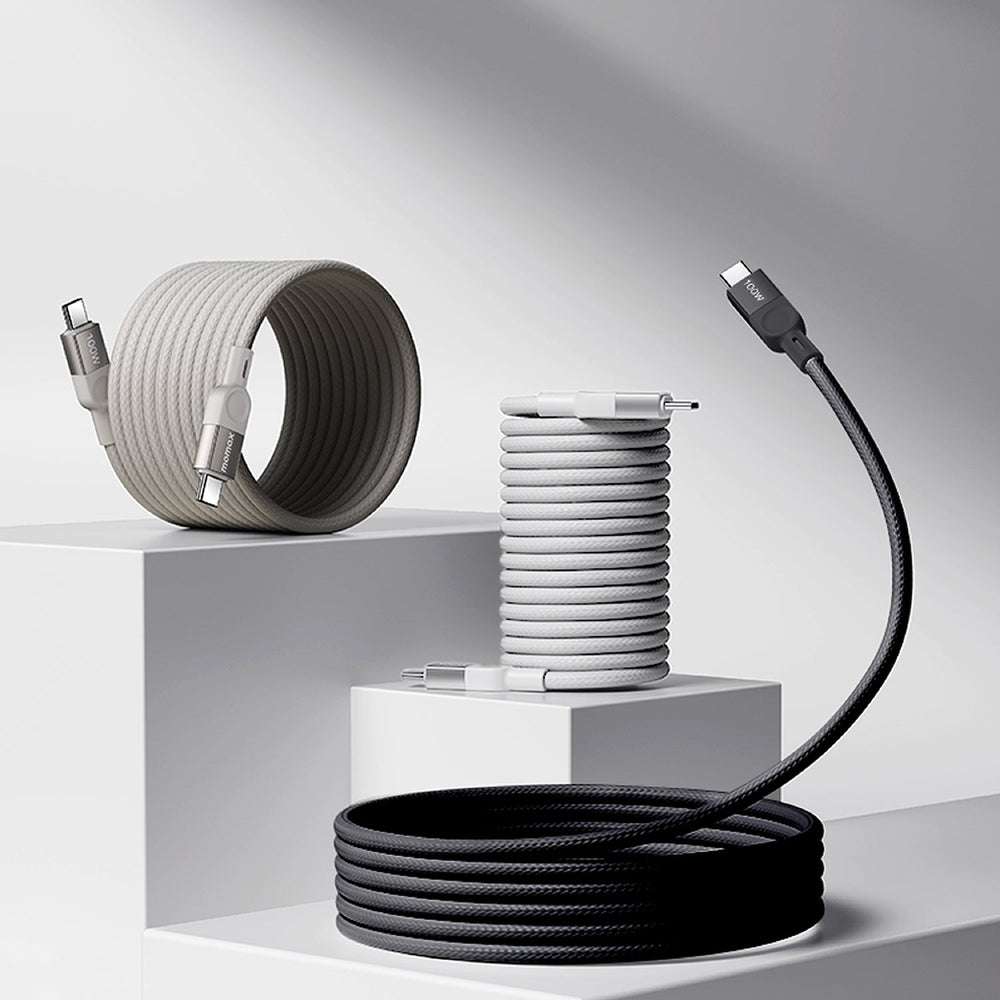 Momax mag link 100W USB-C to USB-C Magnetic cable