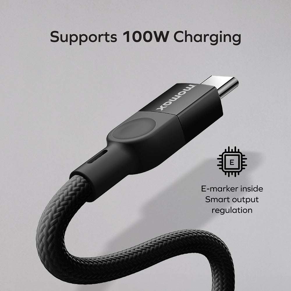 Momax mag link 100W USB-C to USB-C Magnetic cable