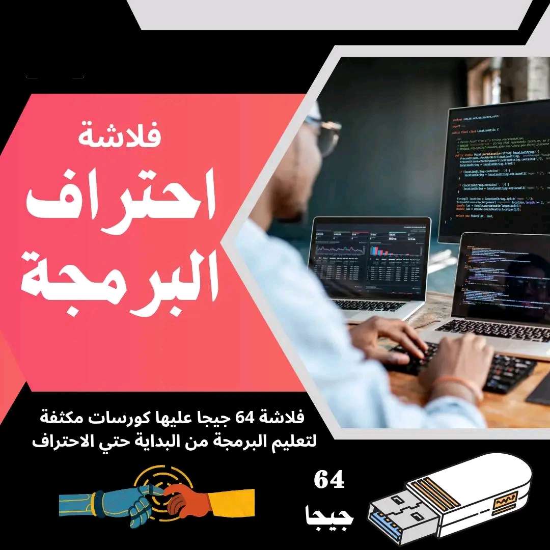 فلاشة احتراف البرمجة