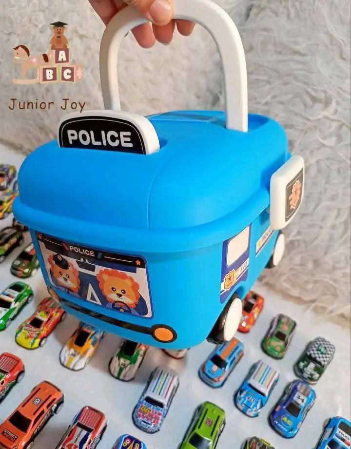 مجموعة سيارات الشرطة junior joy