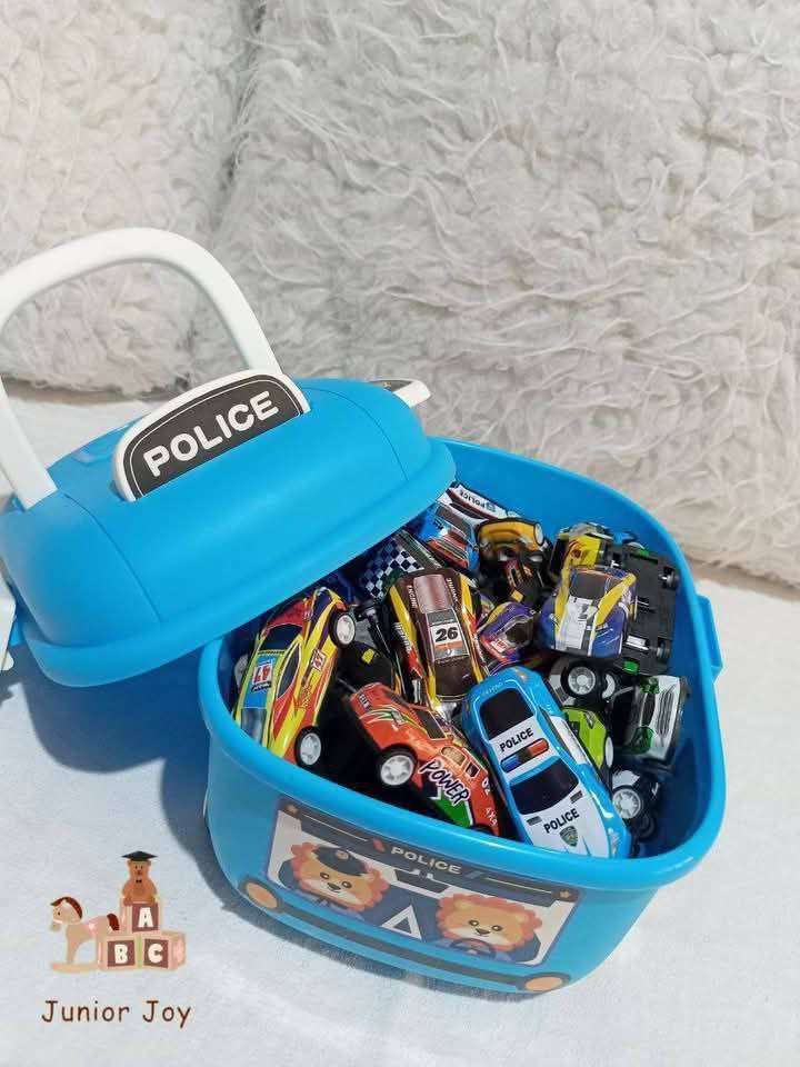 مجموعة سيارات الشرطة junior joy