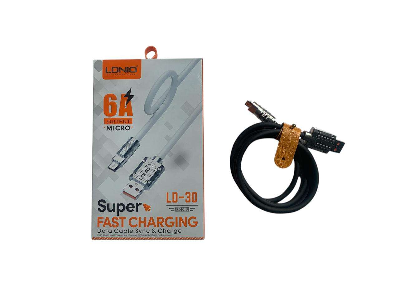 كابل شحن سريع  LDNIO LD-30  USB