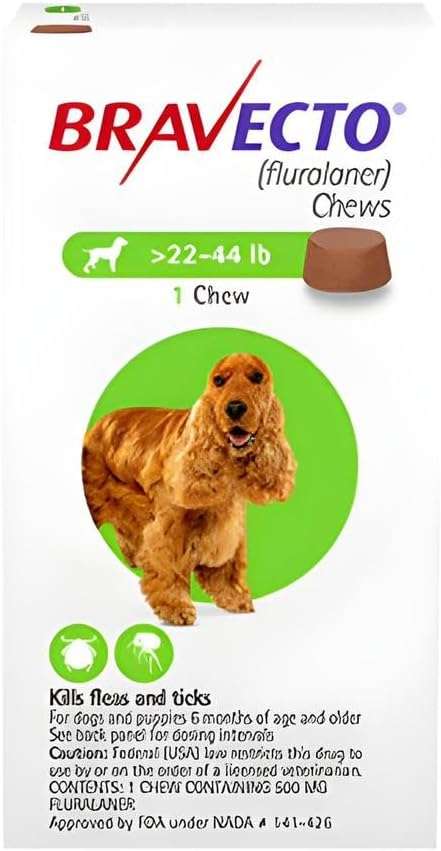 Bravecto 500 mg 10-20 kg 1 Tablet