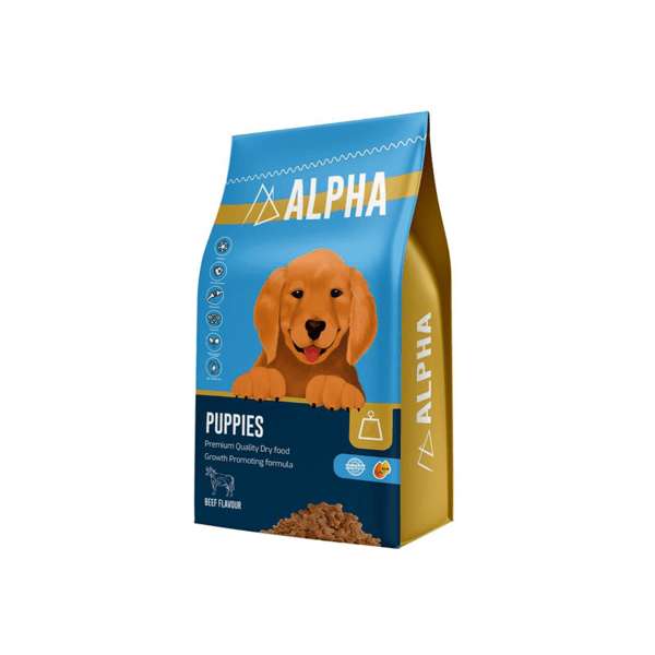 Dry Food, Nutrient Rich Formula for Healthy Growth Beef Flavor 4Kg