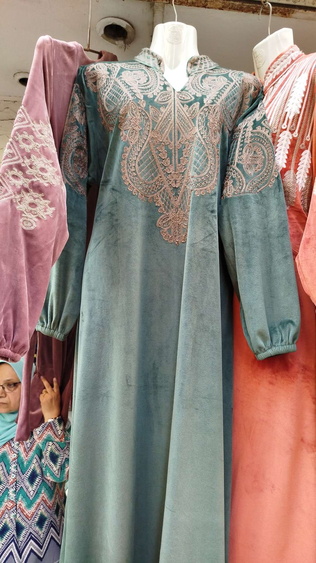 عباية قطيفة هايدى شتوى