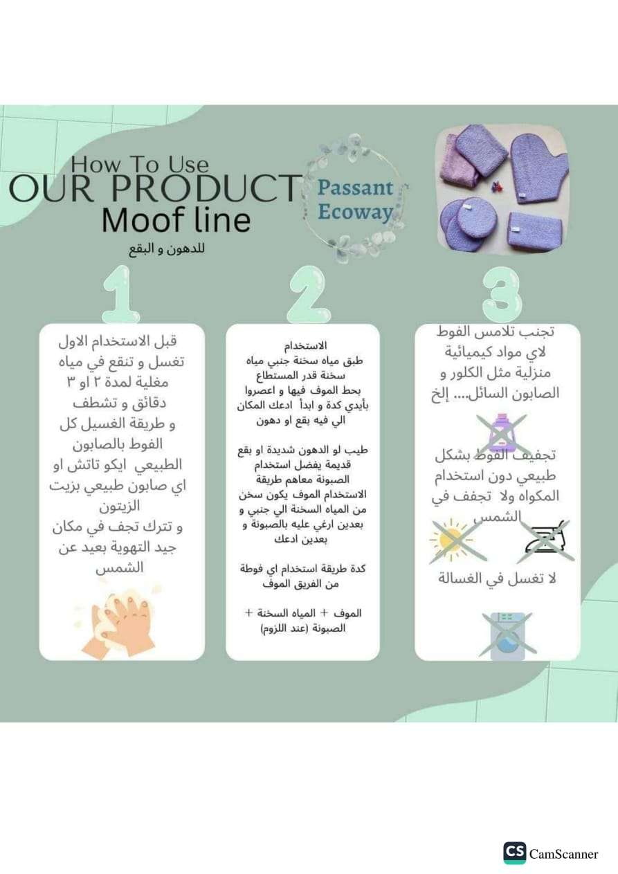 فوطة الدهون والمفروشات
