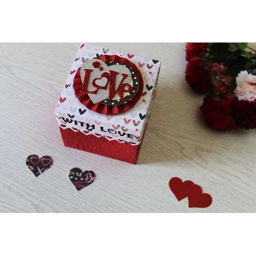Handmade Heart Explosion Box