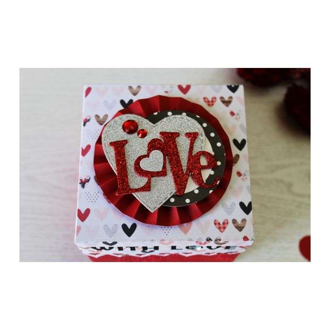 Handmade Heart Explosion Box