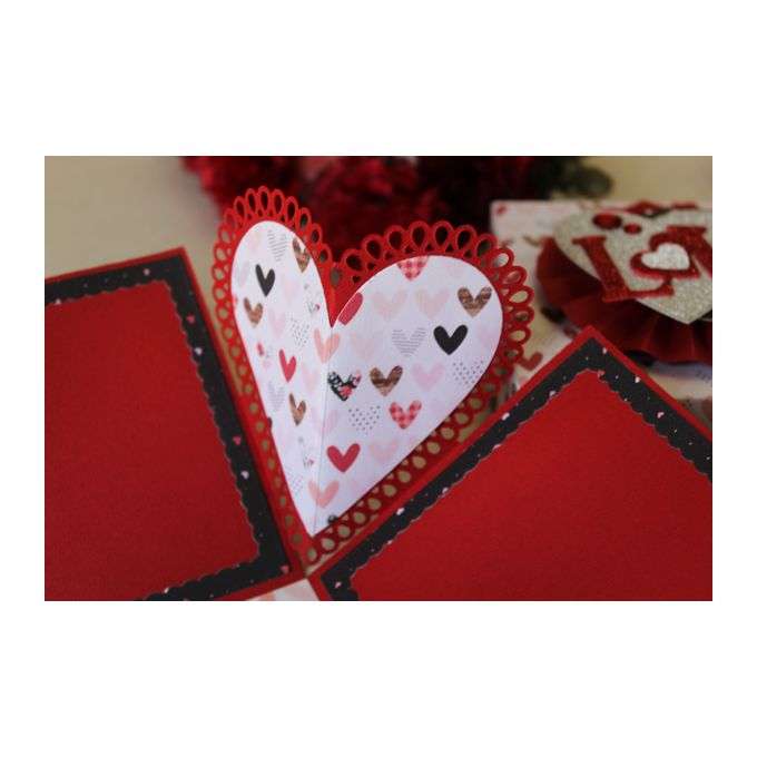 Handmade Heart Explosion Box