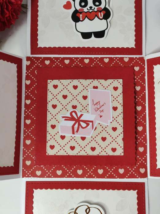 Handmade Valentine's Explosion Box