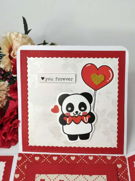 Handmade Valentine's Explosion Box
