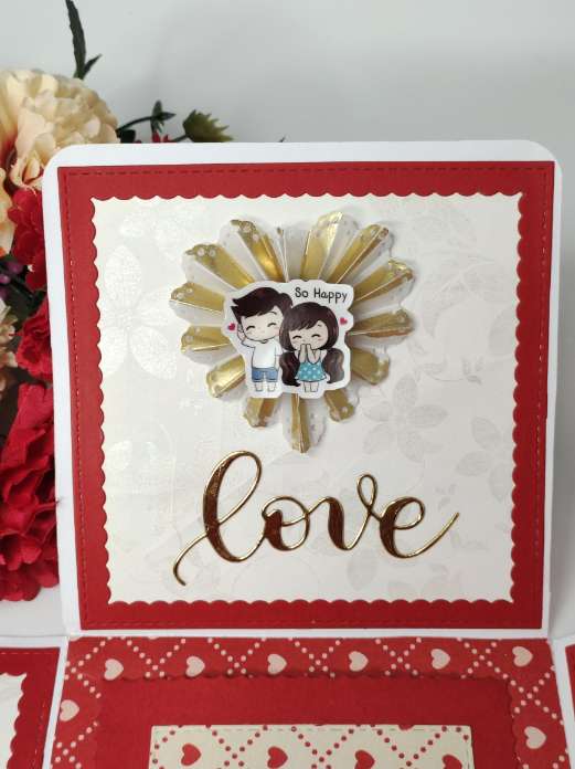 Handmade Valentine's Explosion Box