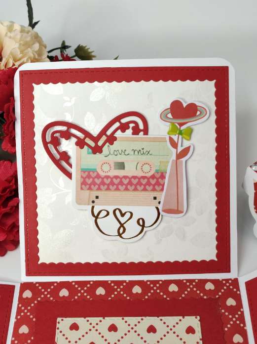 Handmade Valentine's Explosion Box