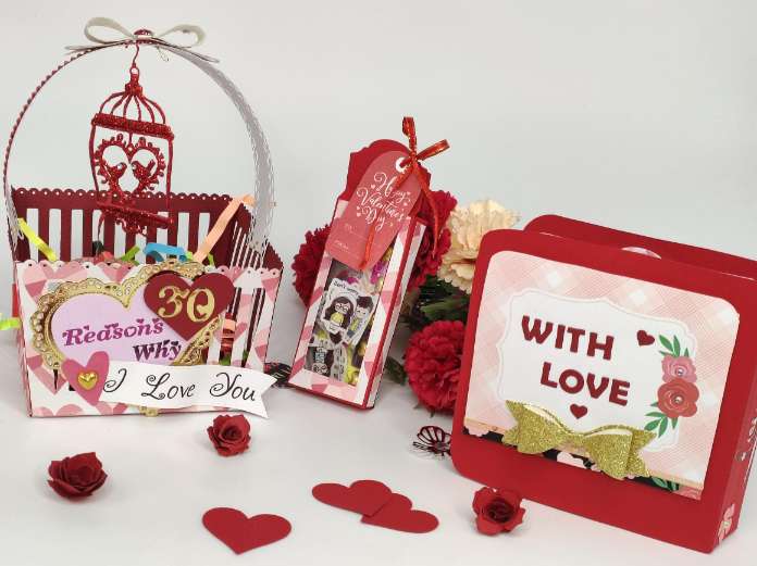 Handmade Gift Basket  30 Reasons Why I Love You