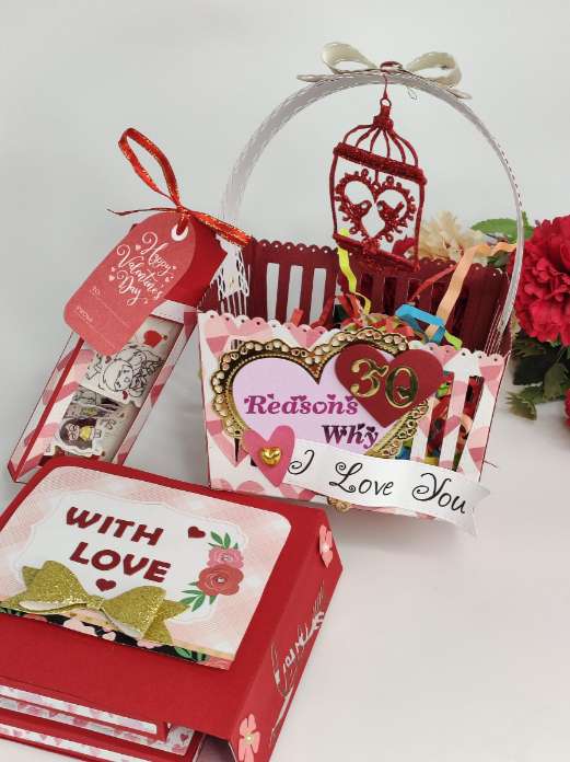 Handmade Gift Basket  30 Reasons Why I Love You