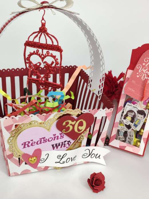 Handmade Gift Basket  30 Reasons Why I Love You