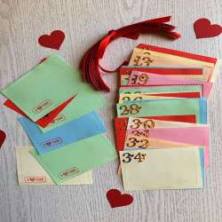 Handmade Gift Basket  30 Reasons Why I Love You