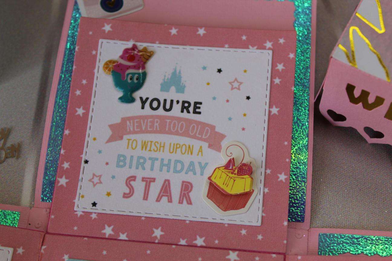 Handmade Birthday Explosion Box  2 Layers