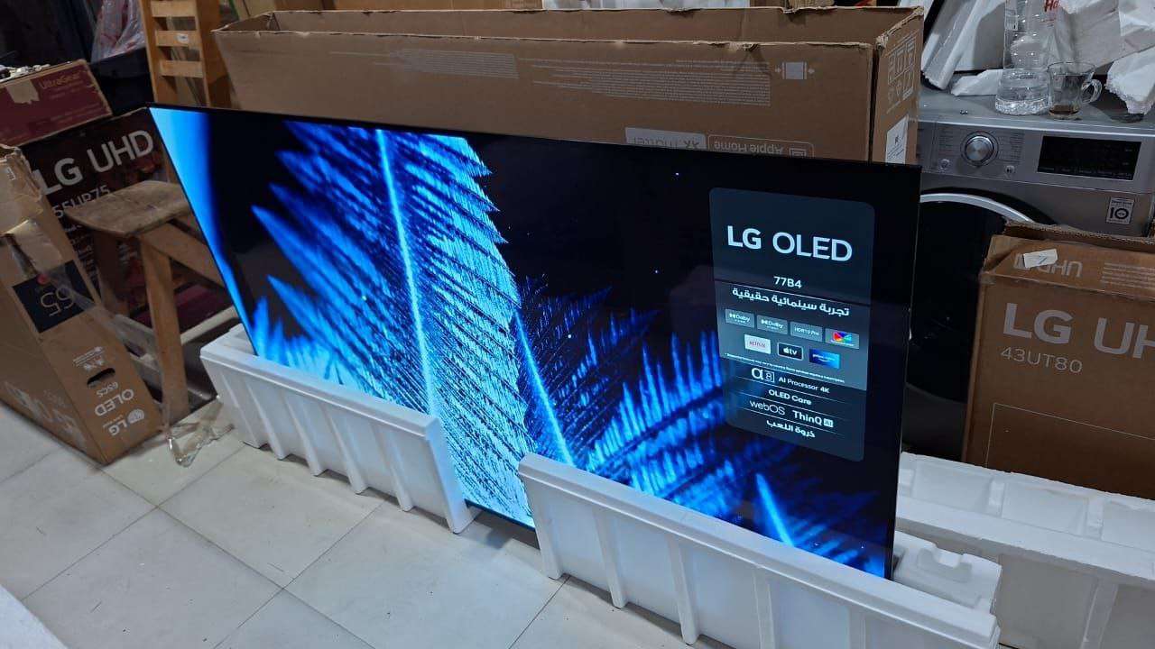 شاشة 77 بوصة LG OLED الوحش أعلي دقة