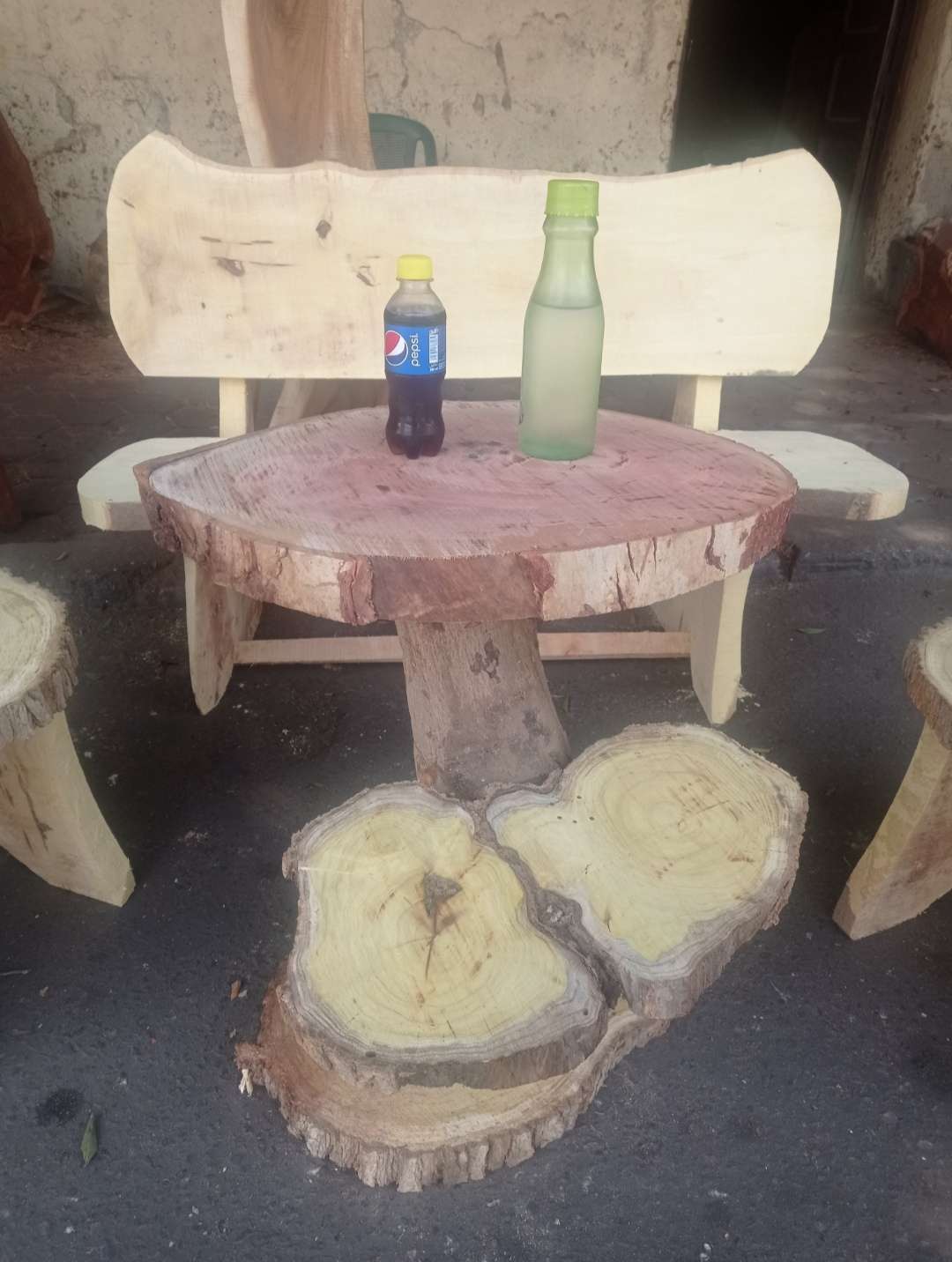 أطقم جلوس خشبية