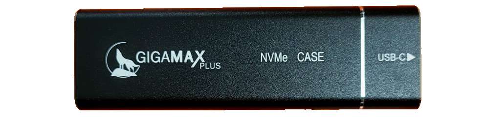 Gigamax Plus Mobile Rack M.2 NVMe Metal USB 3.1
