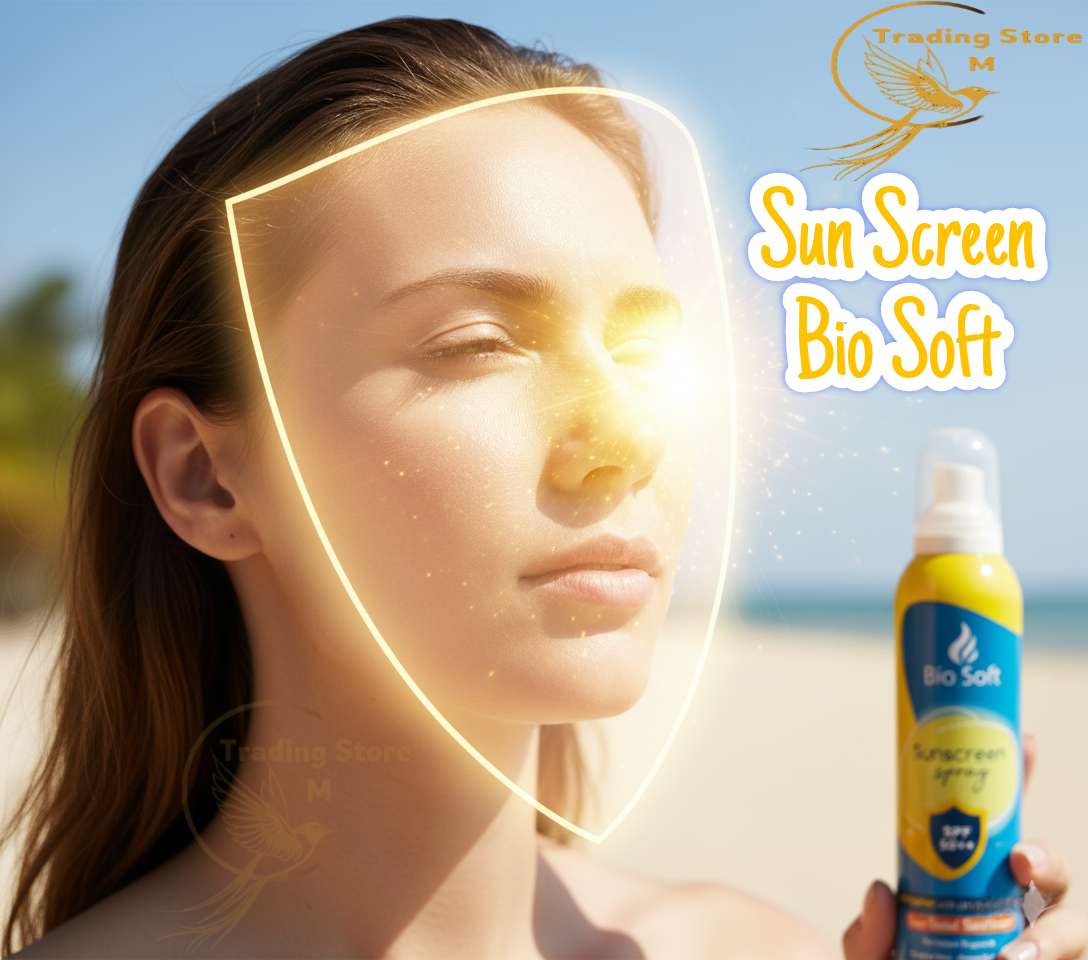 حمايه مضاعفه لبشرتك صن بلوك اسبراى من Bio Soft