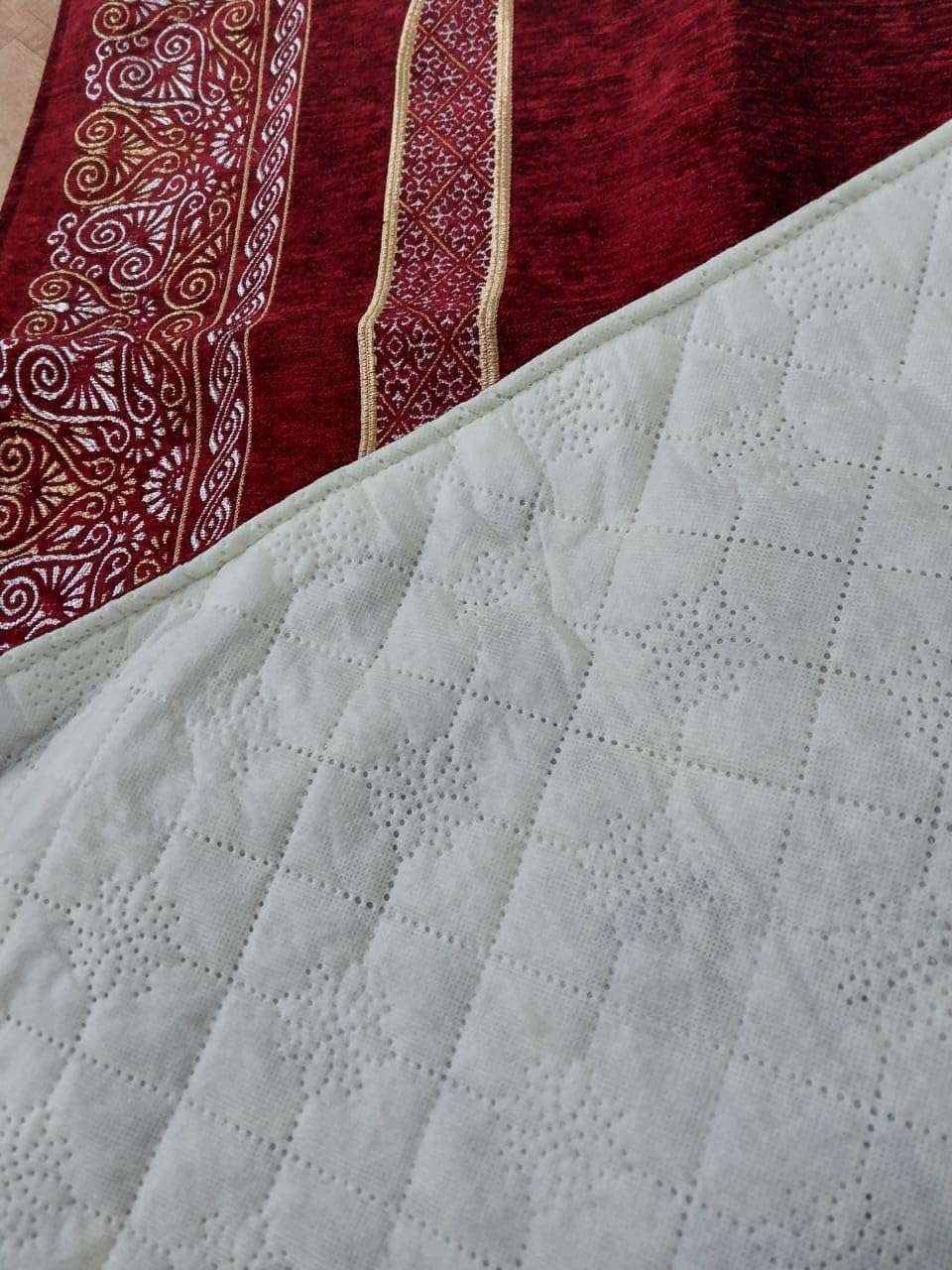 سجادة صلاة إسلامية فاخرة مقاس 65 × 122 سم-B0G1M8MHWZ