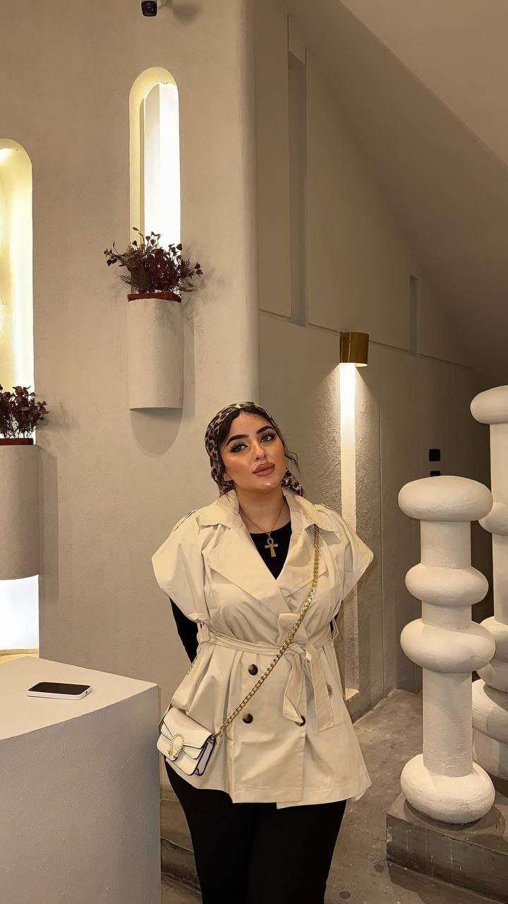 لونج بالطو بحزام