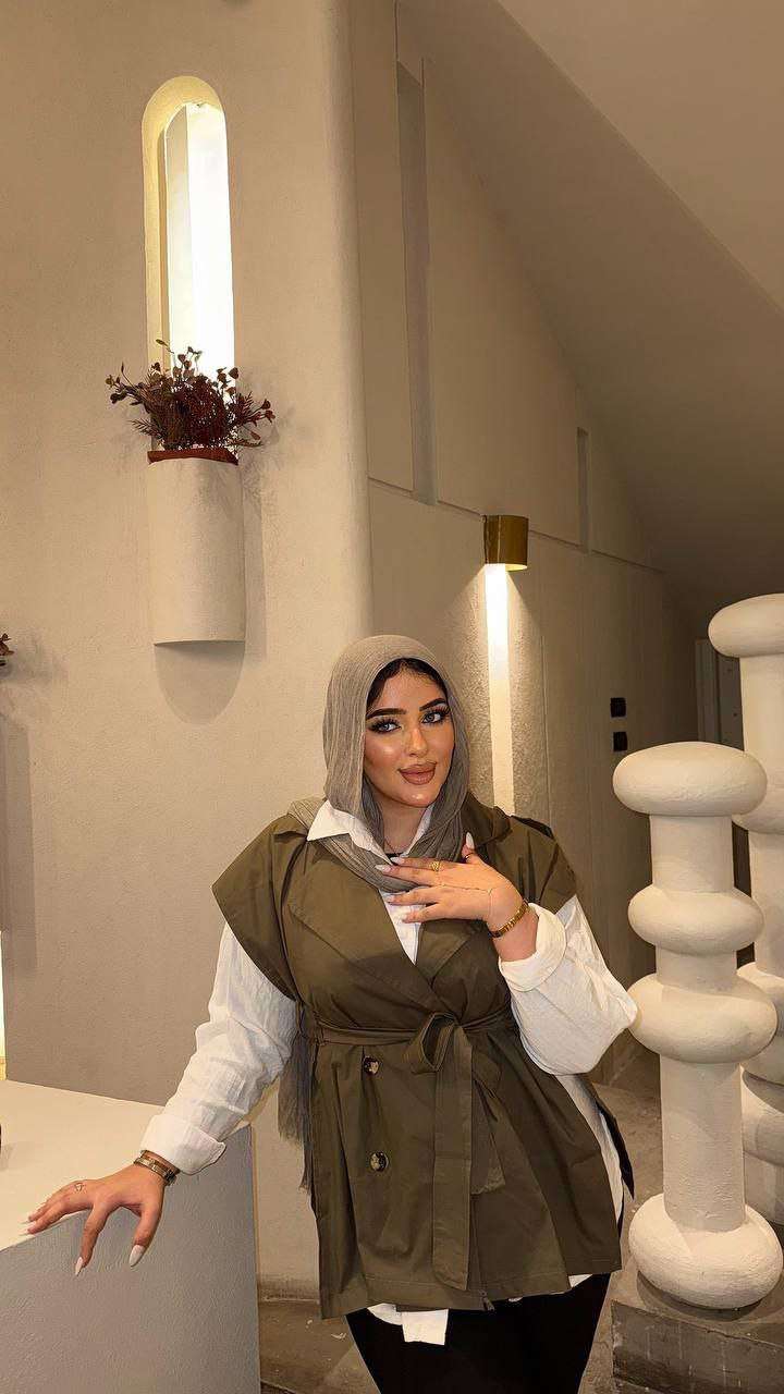 لونج بالطو بحزام