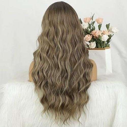 باروكه نسائى طويله بلون بني | سيزما