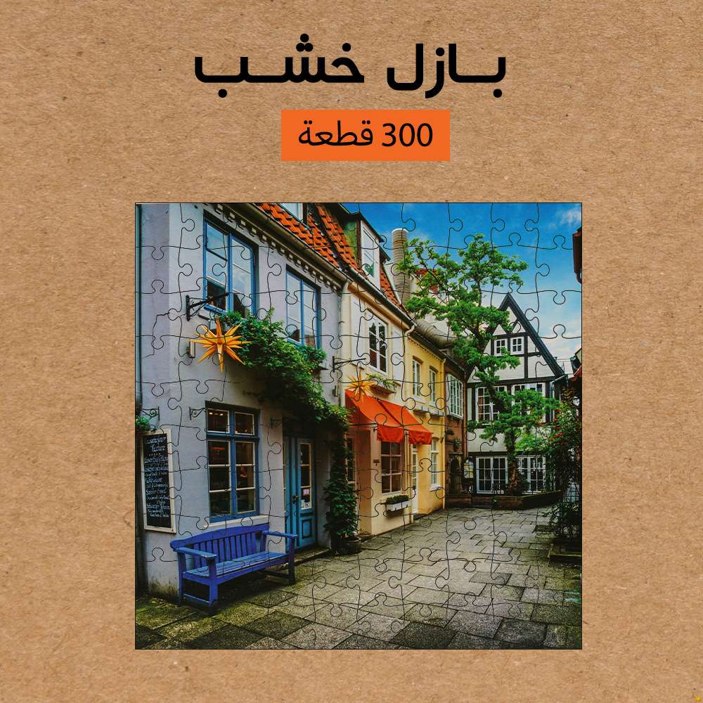 بازل خشب ٣٠٠ قطعة