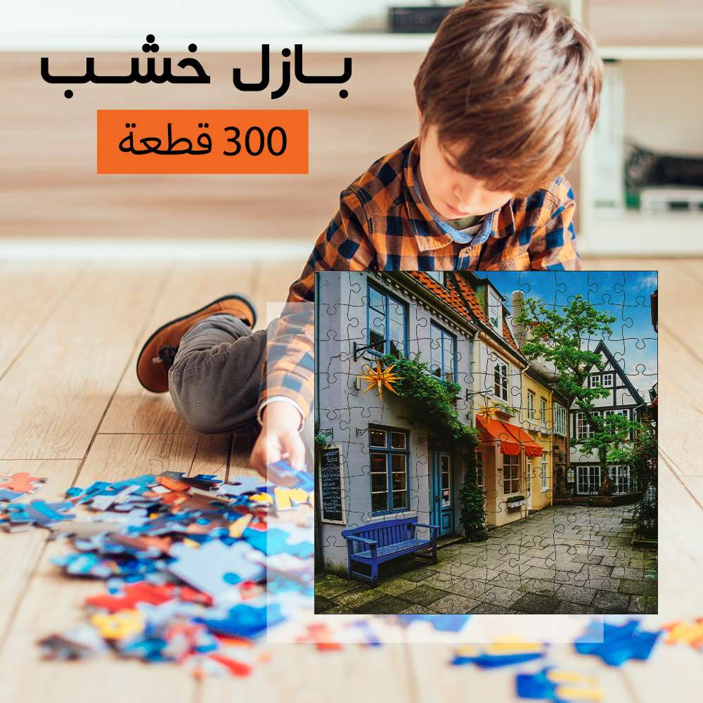بازل خشب ٣٠٠ قطعة